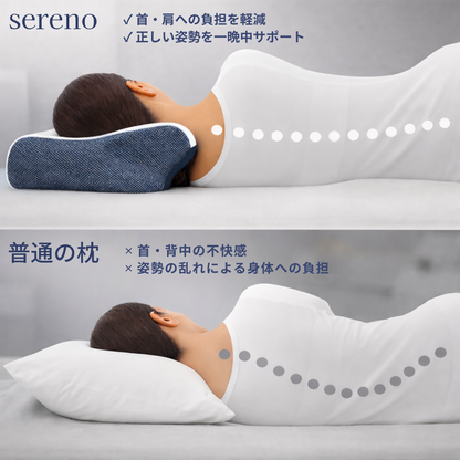 sereno 首・肩サポート枕